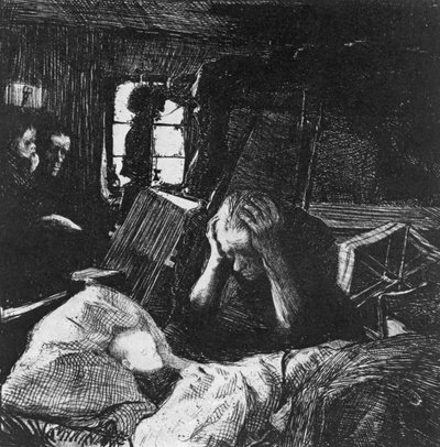 İhtiyaç, 1897 by Käthe Kollwitz