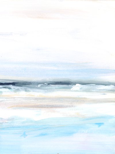 Ocean Tide 2, 2023 (kağıt üzerine akrilik) by Katie Ré Scheidt