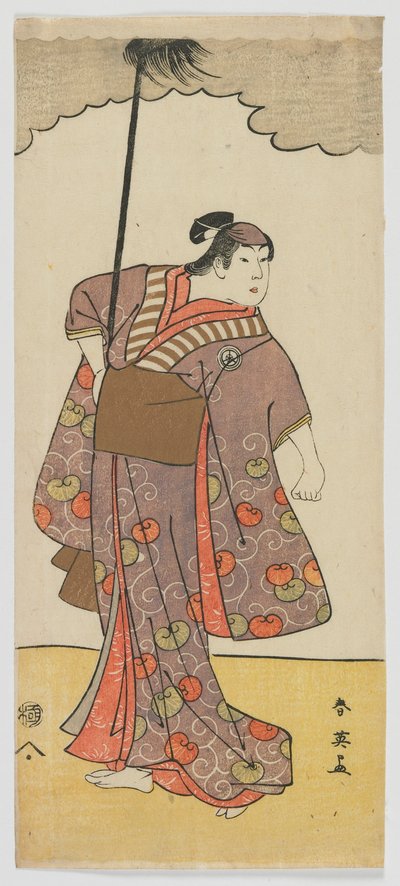 Aktör Iwai Hanshiro IV Kadın yakko (uşak) Edo dönemi, c.1791 (renkli tahta baskı) by Katsukawa Shun ei