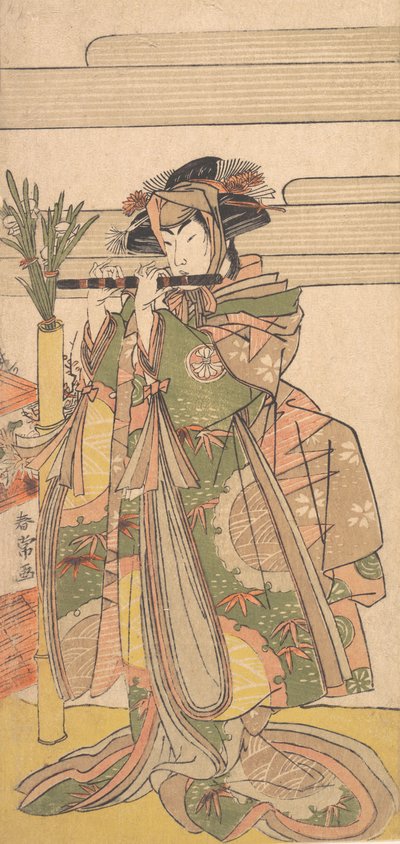 Tet rd Segawa Kiku no Onna Ah, adamım? 1780. by Katsukawa Shunjo