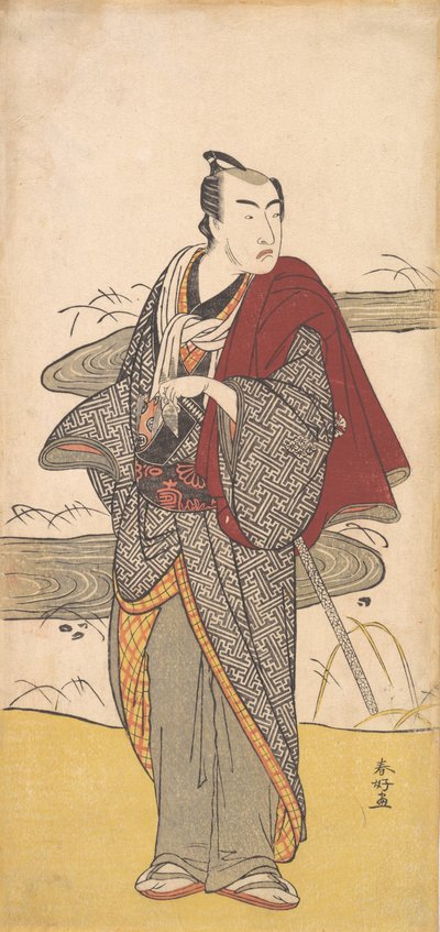 Tee c ve r Matsumoto tozu beyaz 4. bir erkek olarak, değil mi? 1780. by Katsukawa Shunko