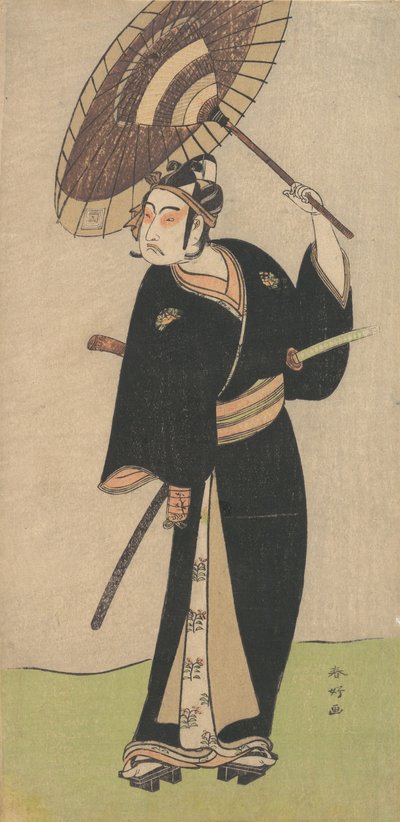 Tet rd Ichikawa Yaozo üyesi Tee Road f Tee man Tarih Sukeroku, 1784. by Katsukawa Shunko