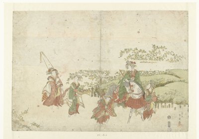 ta Mari vi dei by Katsukawa Shunsen
