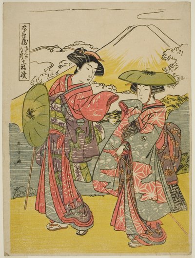 Sekizinci Perde: Chushingura (Sadık Hizmetlilerin Hazinesi) oyunundan Gelin Yolculuğu by Katsukawa Shunsho