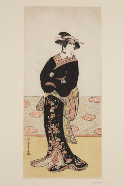 Aktör Segawa III, Ohan rolünde (renkli tahta baskı) by Katsukawa Shunsho