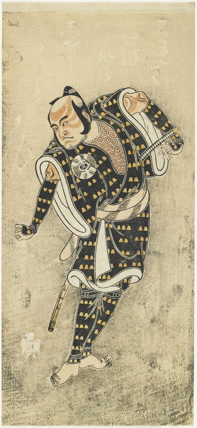 Bando_ Matataro_ IV, Gempachibyo_e olarak by Katsukawa Shunsho