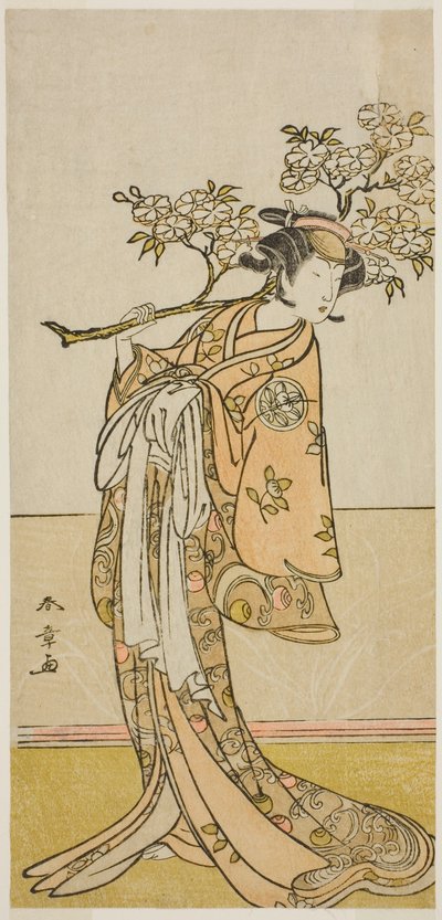 Tanımlanamayan Bir Rolde Aktör Ichimura Uzaemon IX by Katsukawa Shunsho