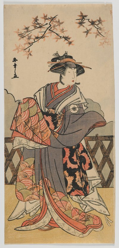 Aktör Iwai Hanshiro IV, Edo dönemi, 1780