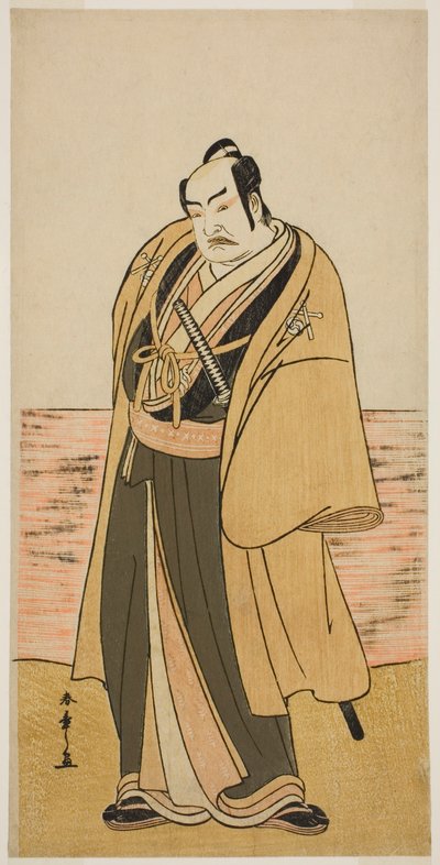 Tee c ve r Nakamura transparan Toryum kaligrafi siyah üyesi Tee Pay kadar iyi Günde ilk kez Guo Soga, Tee Nakamura Tee r üyesi Tee Ima dmon th, 1780 by Katsukawa Shunsho