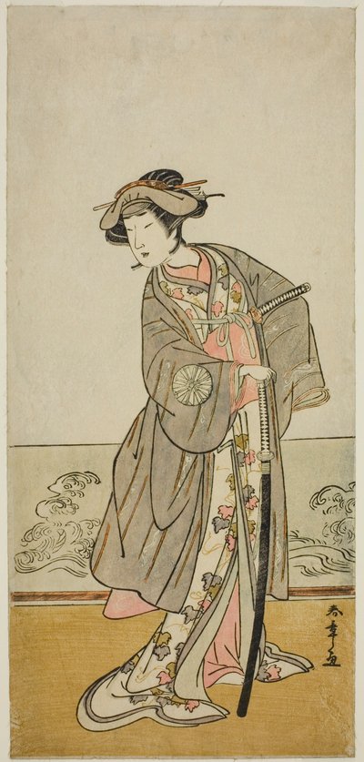 Aktör Nakamura Tomijuro I Play Wada-gassen Onna Maizuru