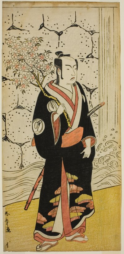 Aktör Sawamura Sojuro III, sekizinci ayda Ichimura Tiyatrosu