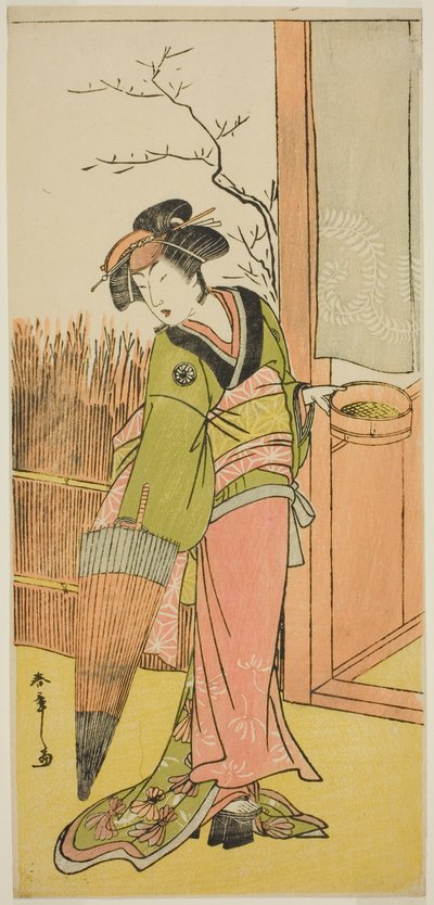 Tanımlanamayan Bir Rolde Aktör Segawa Kikunojo III by Katsukawa Shunsho