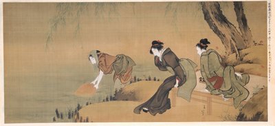 Bir Yaz Akşamında Serinlemek by Katsushika Hokusai