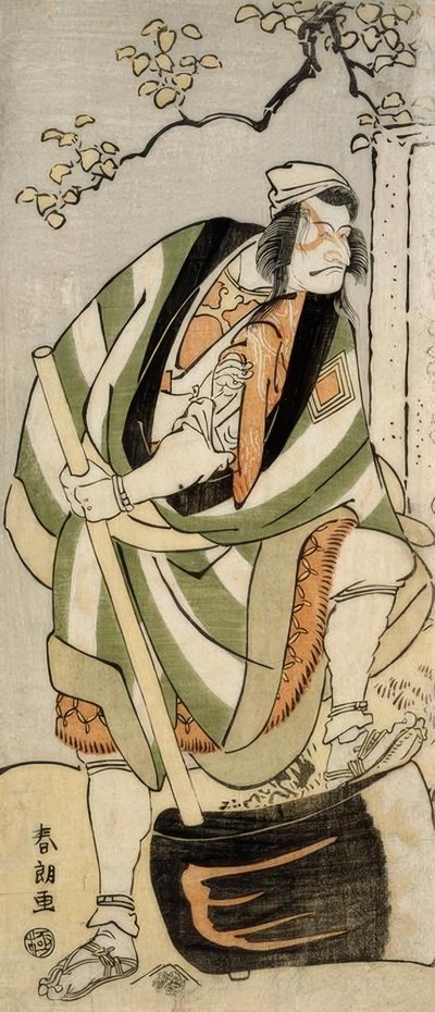 Oyuncu Sakata Hangoro III by Katsushika Hokusai