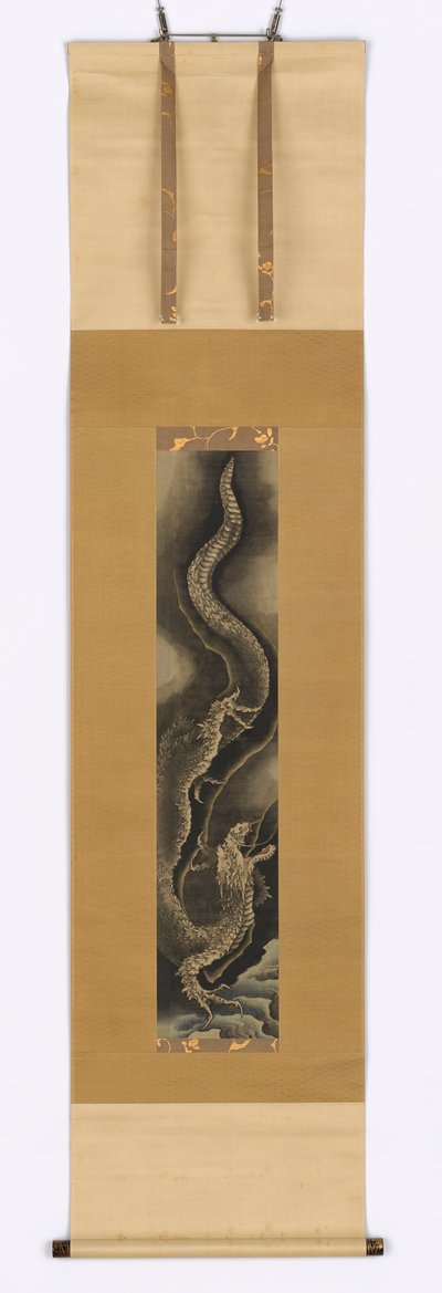 Azalan ejderha, 18. yüzyılın sonu ve 19. yüzyılın başı. by Katsushika Hokusai