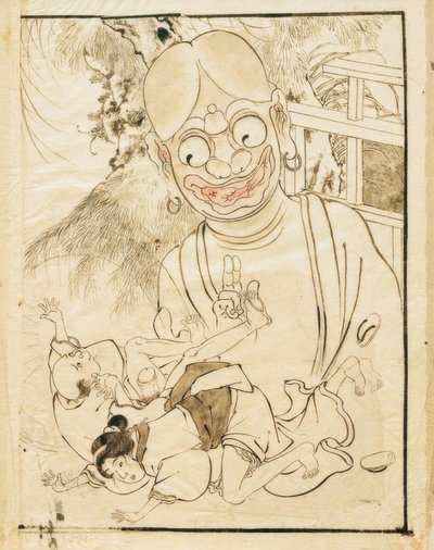 erotik sahne by Katsushika Hokusai