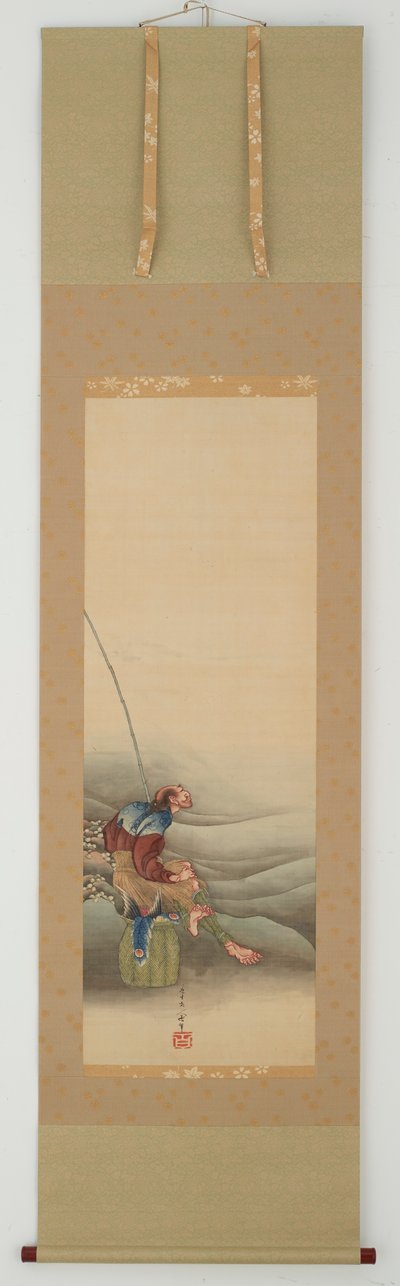Balıkçı, Edo dönemi, 1849. by Katsushika Hokusai