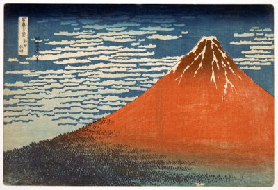 Fuji; Açık Havada Dağlar; 1831; 