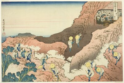 Dağcı Grupları by Katsushika Hokusai