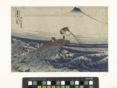 Kajikasawa in de il Kai Koshu Kajikasawa (nesne üzerine başlık) 36 gezichten op de berg Fuji (dizi başlığı) Fugaku sanjurokkei (nesne üzerine dizi başlığı) by Katsushika Hokusai