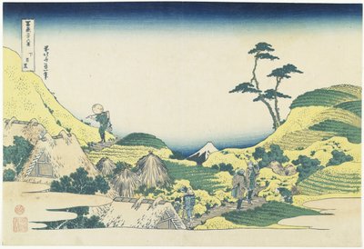 Aşağı Meguro, 1831-1834 by Katsushika Hokusai