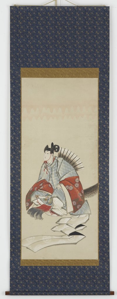 Altı Ölümsüz Şiir: Ariwara no Narihara, c.1806-08 (kağıt üzerine mürekkep ve renk) by Katsushika Hokusai