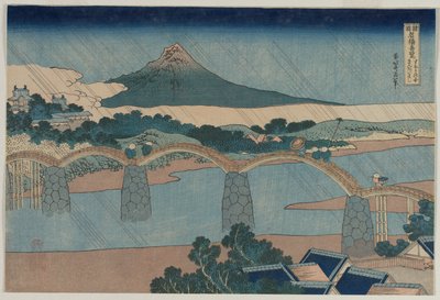Suo Eyaletindeki Brocade Köprüsü..., 1830