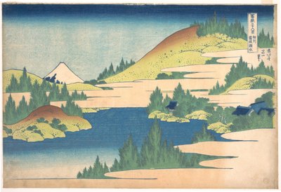 Bir Seriden Sagami Eyaletindeki Hakone Gölü, Fuji Dağı