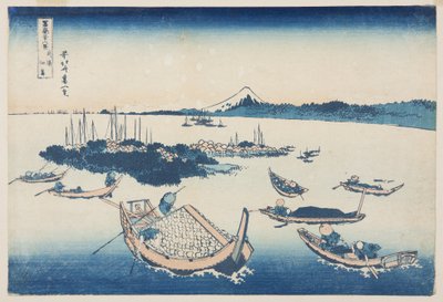 Musashi Eyaletindeki Tsukuda-jima [Edo