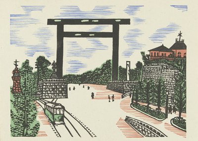 Torii Torii f kudan (kan te ses bje CT) Reenkarnasyon Ringen Ah ve Ben (Serie s Ji te) Ve işten çıkarma çizelgesi (serinin arazisi te) by Kawakami Sumio