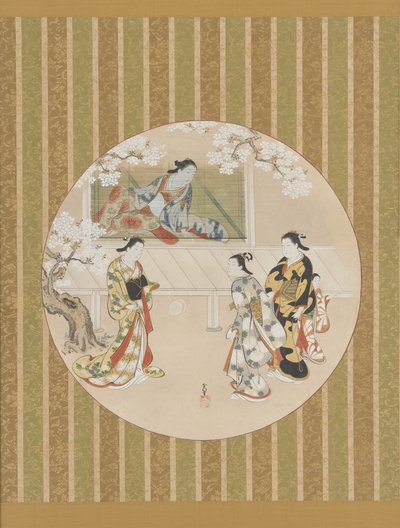 18. yüzyılın başlarındaki The Tale of Genji