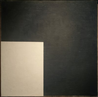 Siyah ve beyaz. Suprematist Kompozisyon by Kazimir Severinovich Malevich