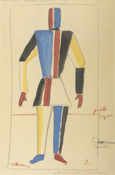 Fütürist Güçlü Adam. A. Kruchenykh