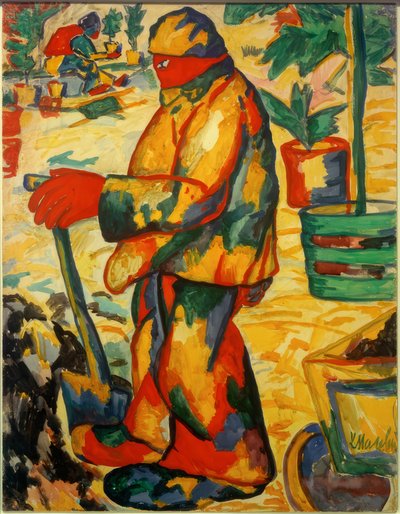 bahçıvan by Kazimir Severinovich Malevich