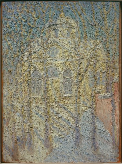 Kilise, yaklaşık 1906 by Kazimir Severinovich Malevich