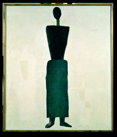 Süprematist Kadın Figürü, 1928-32 by Kazimir Severinovich Malevich