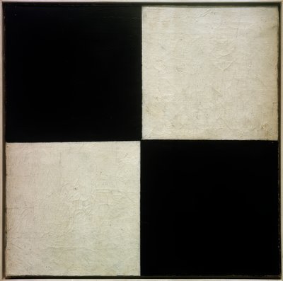 Dört kare, 1915 by Kazimir Severinovich Malevich