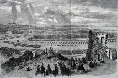Tüfek Gönüllüleri Majesteleri tarafından yapılan inceleme, 1860 by Keeley Halswelle