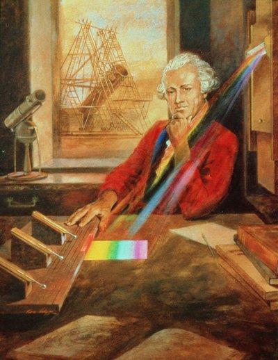 Sir William Herschel (1738-1822) by Ken Hodges