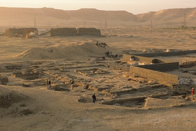 Abydos, 1. Hanedan Firavunu Aha
