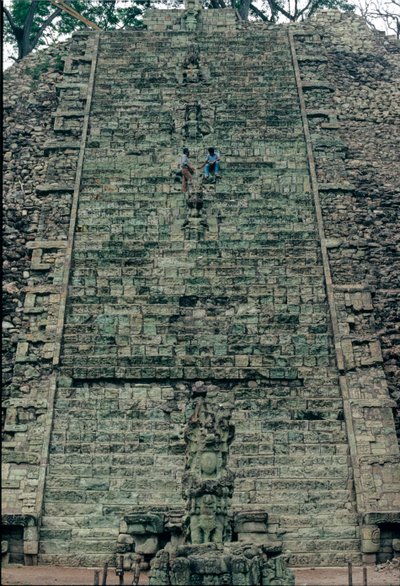 Copan, Hiyeroglif Merdiven, Tapınak 26, Maya, Honduras, La Ruta Maya by Kenneth Garrett