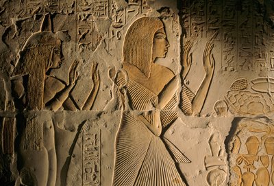 Mısır; Amarna; mm6741; Arkeoloji; 18. Hanedanlık; Maya Mezarı, Sakkara, Sakkara, Yeni Krallık, 2001 (fotoğraf) by Kenneth Garrett