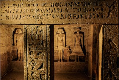 Mısır; Eski Krallık; Qar Mezarı; Kar Mezarı; Giza; arkeoloji by Kenneth Garrett