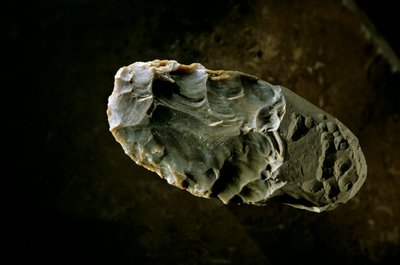 Peopling the Americas, Stone Axe, Gault bölgesi, Teksas, Amerika, 2000 (fotoğraf) by Kenneth Garrett