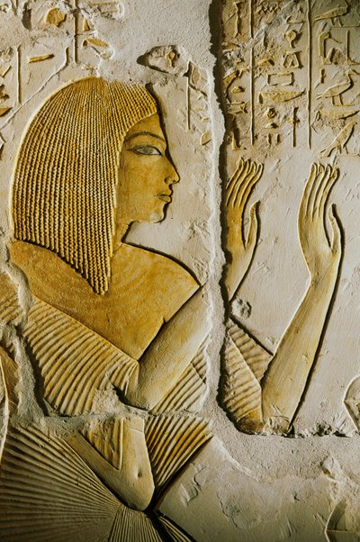 Maia Mezarı; Mısır; Arkeoloji; Yeni Krallık; Sakkara, Amarna dönemi, sanat, 2002 (fotoğraf) by Kenneth Garrett