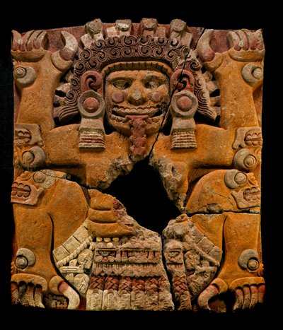mm7677, En Büyük Aztekler, Tlaltechutli Taşı müzeye taşındı, Templo Mayor, Mexico City, Meksika..., 2010 (fotoğraf) by Kenneth Garrett