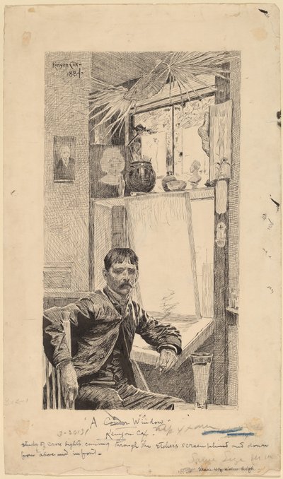 Bir Köşe Pencere, Alçak Olacak by Kenyon Cox
