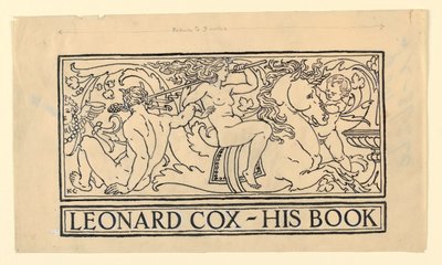 Leonard Cox için kitapçık by Kenyon Cox