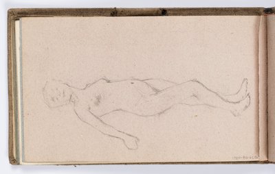 Sketchbook Sayfası: Çıplak Kadın by Kenyon Cox