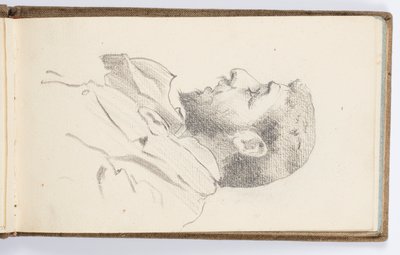 Sketchbook Sayfası: Profildeki Adam by Kenyon Cox